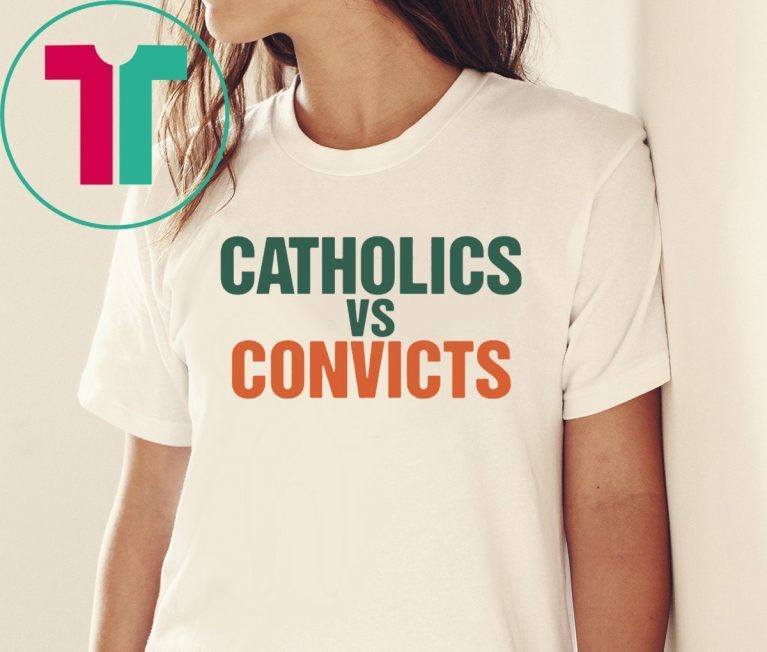 Catholics vs Convicts Vintage 1988 T-Shirt