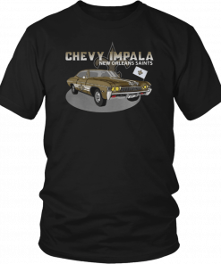 Chevy Impala 1967 New Orlean Saints Unisex T-Shirt