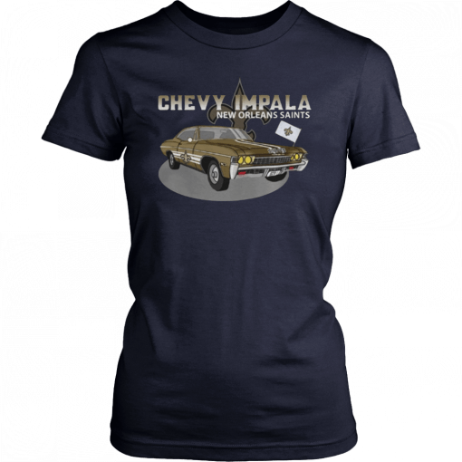 Chevy Impala 1967 New Orlean Saints Unisex T-Shirt