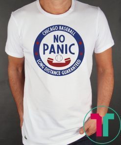 Chicago No Panic Phone Shirt Ian Happ MLBPA 