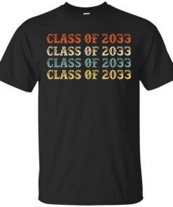 Class Of 2033 Grow With Me Pre-K Graduate Vintage T-Shirt