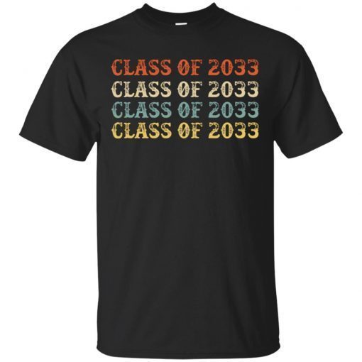 Class Of 2033 Grow With Me Pre-K Graduate Vintage T-Shirt