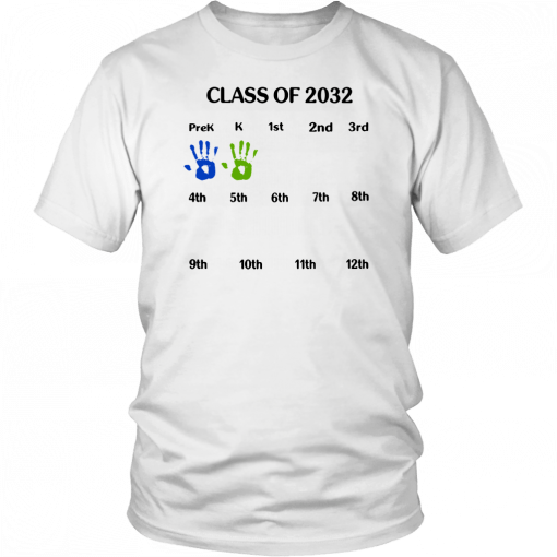 Class of 2032 grow with me Classic T-Shirt