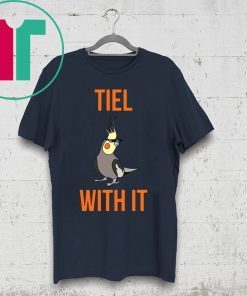 Cockatiel Bird Thug Life Tiel With It T-Shirt for Mens Womens Kids