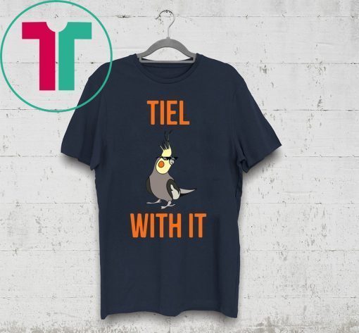 Cockatiel Bird Thug Life Tiel With It T-Shirt for Mens Womens Kids