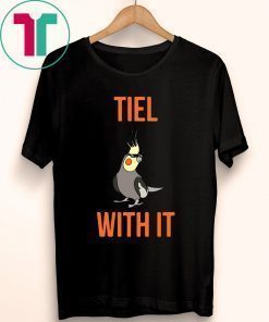 Cockatiel Bird Thug Life Tiel With It T-Shirt for Mens Womens Kids