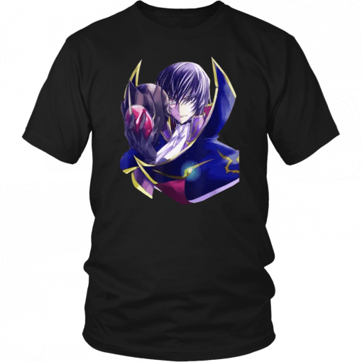 Code Geass T-Shirt Lelouch Zero Tee Shirt