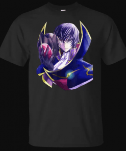 Code Geass T-Shirt Lelouch Zero Tee Shirt