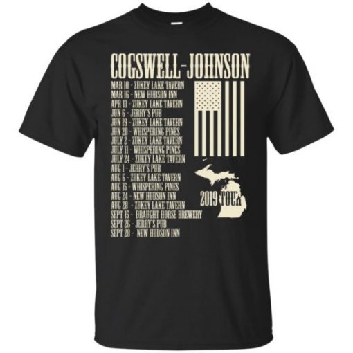 Cogswell And Johnson 2019 Summer Tour shirt