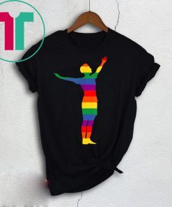 Megan Rapinoe Soccer LGBT Flag of the USA Pride Shirt for Mens Womens Kids