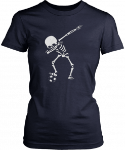 Dabbing Soccer skeleton 2019 T-Shirt