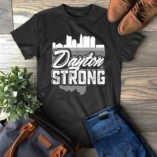 Dayton Ohio State Strong Retro Gift T-Shirt