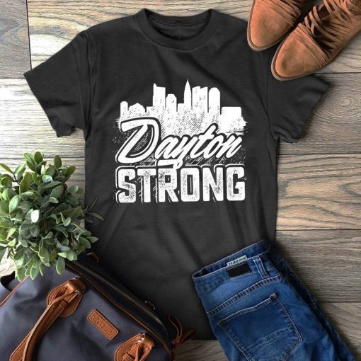 Dayton Ohio State Strong Retro Gift T-Shirts