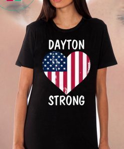Dayton Strong Dayton Ohio Heart T-Shirt