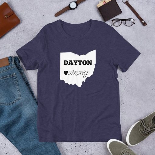 Dayton Strong, Tornado, Disaster, Support, Relief Short Sleeve Unisex T-Shirt