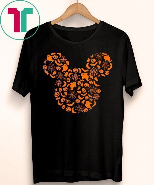 Disney Mickey Mouse Halloween Silhouette Shirt