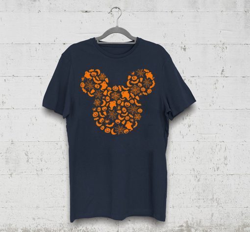 Disney Mickey Mouse Halloween Silhouette Shirt