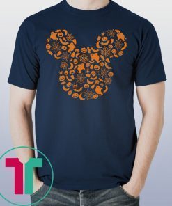 Disney Mickey Mouse Halloween Silhouette Shirt