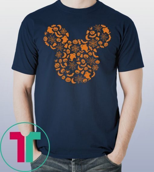 Disney Mickey Mouse Halloween Silhouette Shirt