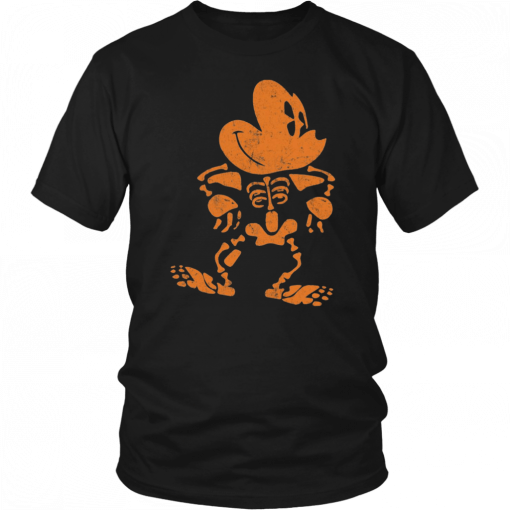 Disney Mickey Mouse Halloween Skeleton T-Shirt