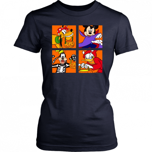 Disney Mickey Mouse and Friends Surprise Halloween Unisex T-Shirt