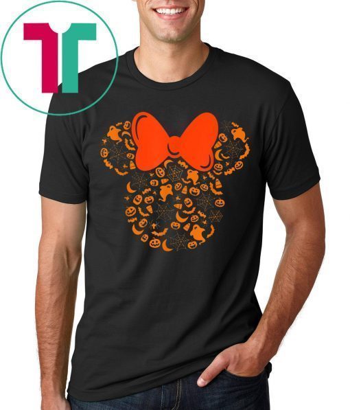 Disney Minnie Mouse Halloween Silhouette Icon Shirt