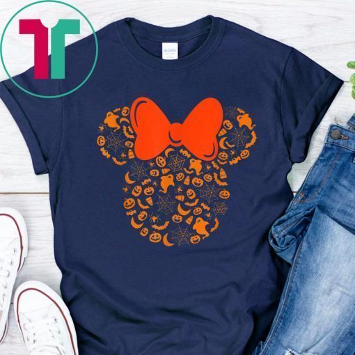 Disney Minnie Mouse Halloween Silhouette Icon Shirt