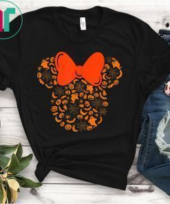 Disney Minnie Mouse Halloween Silhouette Icon Shirt