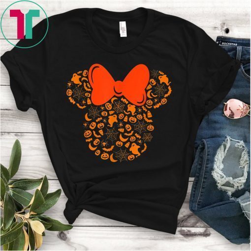 Disney Minnie Mouse Halloween Silhouette Icon Shirt