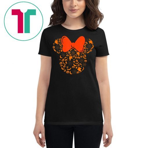 Disney Minnie Mouse Halloween Silhouette Icon Shirt