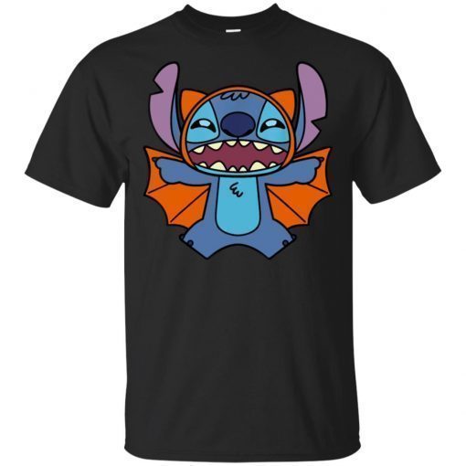 Disney Stitch Bat Halloween T-Shirt