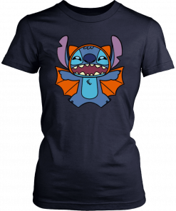 Disney Stitch Bat Halloween T-Shirt