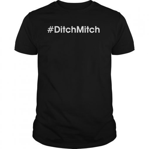 Ditch Mitch Moscow Mitch McConnell Russian Asset Vote Blue T-Shirt