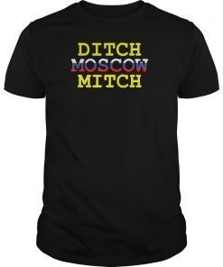 Ditch Moscow Mitch Russian Puppet Vote Him Out 2020 T-Shirt