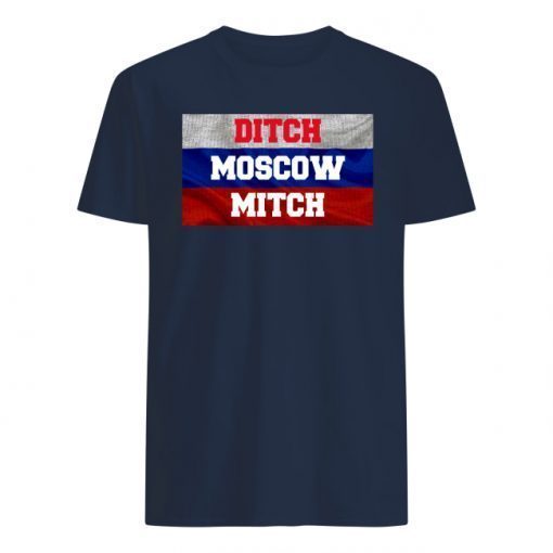 Ditch Moscow Mitch Shirt McConnell Russia Flag Shirts