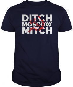 Ditch Moscow Mitch Shirt Russian Soviet Flag Sickle & Hammer shirts