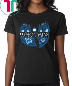 Doctor Who and Wu Tang Bad Wolf T-Shirt