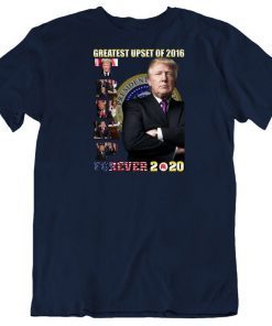 Donald Trump Tee Greatest Comeback 2016 Forever 2020 Vision Republican Campaign Make America Great Again MAGA T Shirt