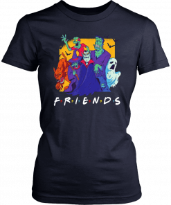 Dracula Werewolf Frankenstein Monster Bash Halloween Friends 2019 Tee Shirt