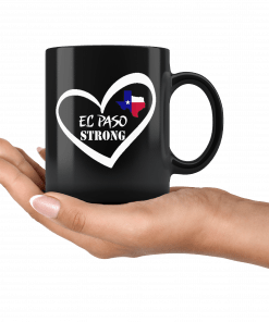 El Paso Strong Texas Flag Mug