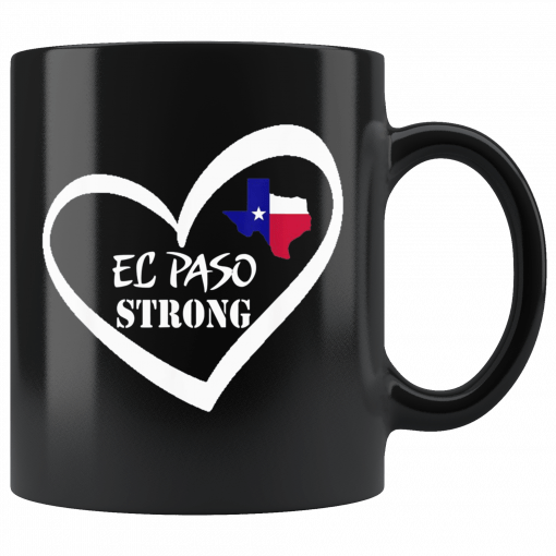 El Paso Strong Texas Flag Mug