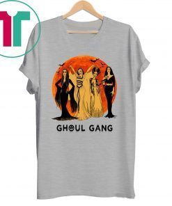 Elvira, Morticia, Lily, Bride Ghoul Gang Shirt for Mens Womens Kids