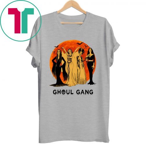 Elvira, Morticia, Lily, Bride Ghoul Gang Shirt for Mens Womens Kids