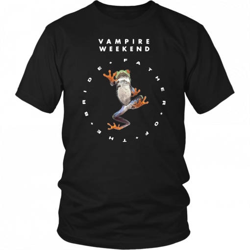 Father Of The Bride Tour 2019 Vampire Weekend Frog Unisex Tee Shirt