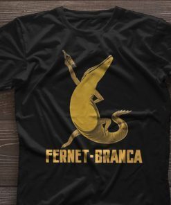 Fernet branca crocodile alligator drink shirt and crew neck sweat T-Shirt