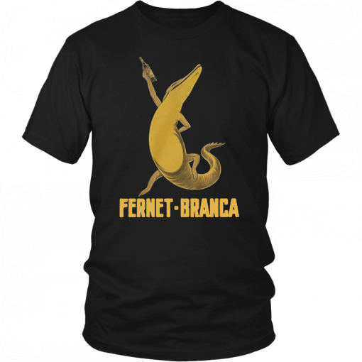 Fernet branca crocodile alligator drink shirt and crew neck sweat T-Shirt