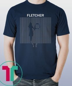 Fletcher you ruined new york city for me t-shirt