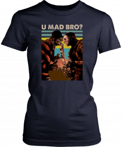 Freddy Krueger And Jason Voorhees U Mad Bro Funny Halloween Classic Tee Shirt