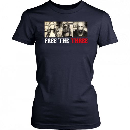 Free The Three Rob Zombie Classic Tee Shirt