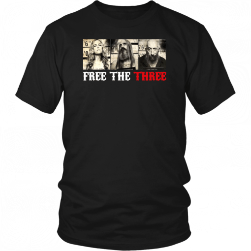 Free The Three Rob Zombie Classic Tee Shirt